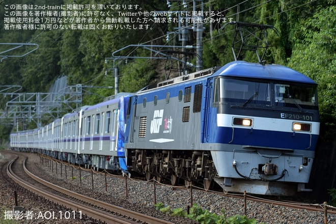 【メトロ】18000系18115F出場甲種輸送
