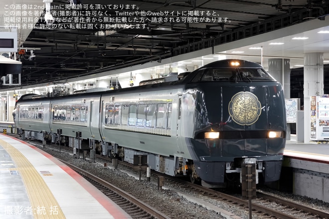 【JR西】683系6000番台N02編成まほろば「悠久」フルスクリーンホームドア試験を不明で撮影した写真