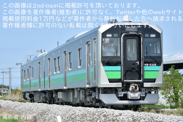 【JR東】HB220系2両八高線児玉まで試運転
