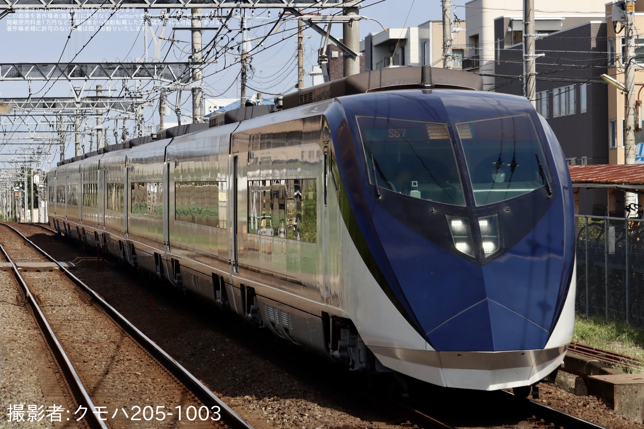 【京成】AE形AE1編成宗吾車両基地出場試運転の拡大写真
