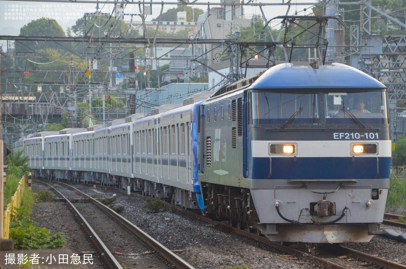 【メトロ】18000系18115F出場甲種輸送の拡大写真