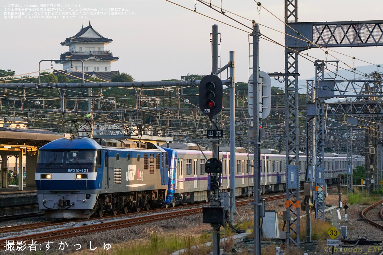 【メトロ】18000系18115F出場甲種輸送の拡大写真