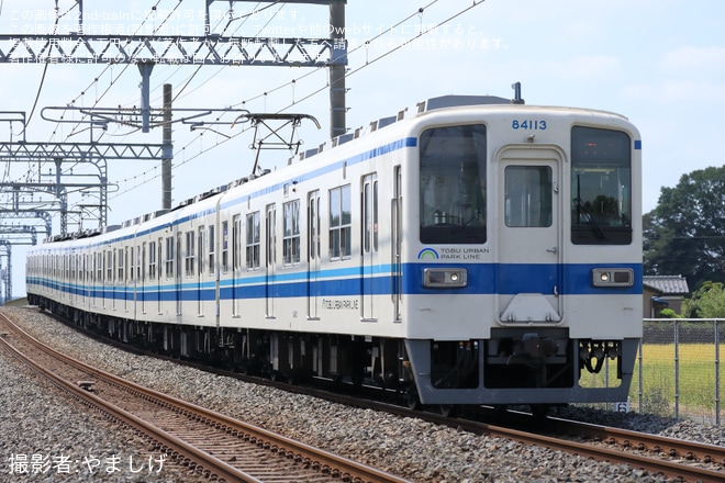 【東武】8000系81113F が車輪転削を終えて返却回送