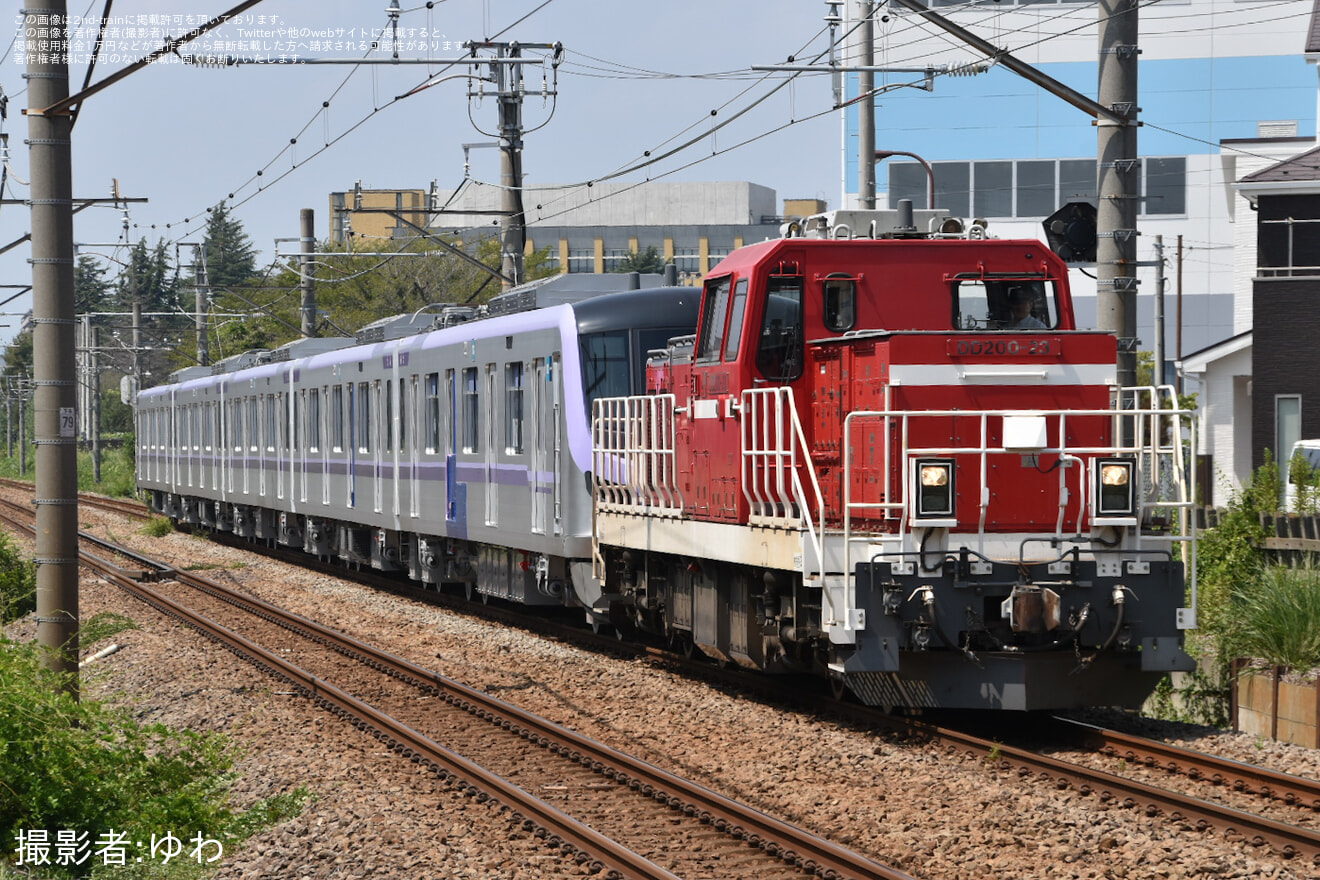 【メトロ】18000系18115F出場甲種輸送の拡大写真