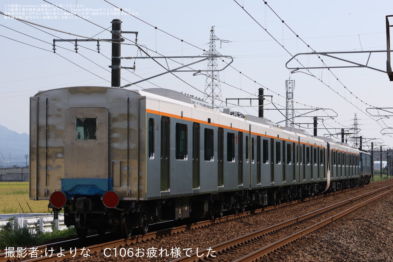 【東急】EH200-901牽引の6020系6157F出場甲種輸送の拡大写真