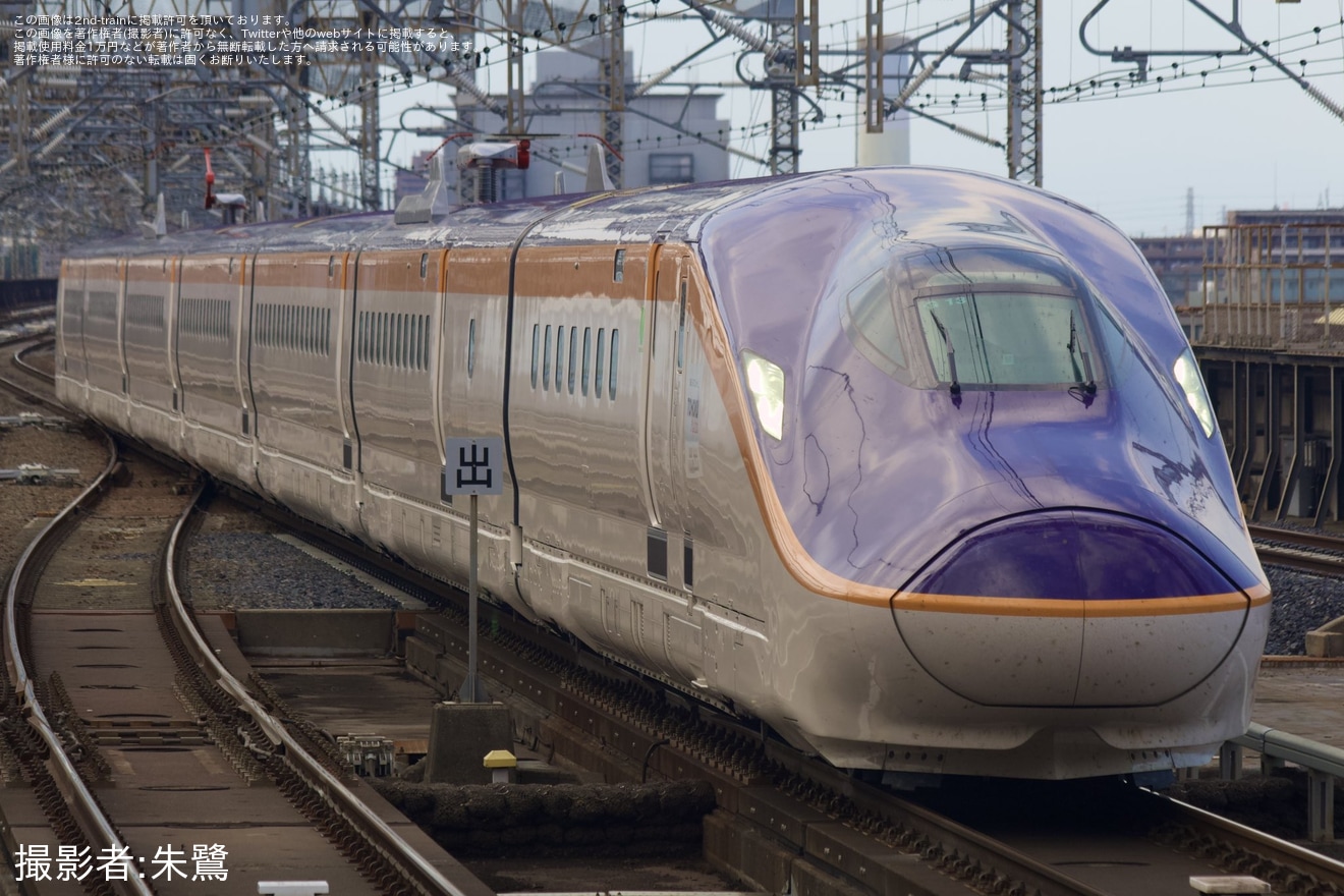 【JR東】E8系G13編成が試運転の拡大写真