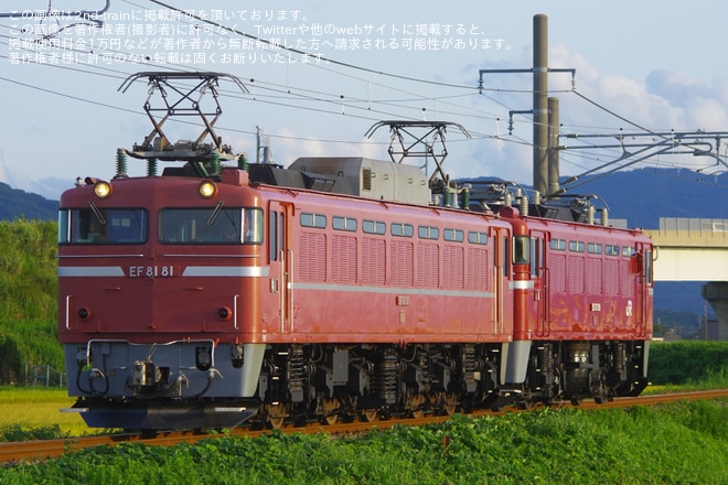 【JR東】ED75-758秋田総合車両センターへ廃車配給を不明で撮影した写真