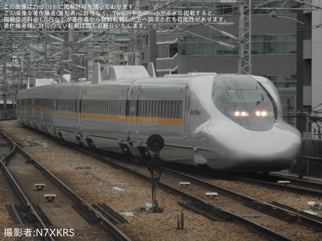 【JR西】700系E3編成博多総合車両所出場試運転(202509)