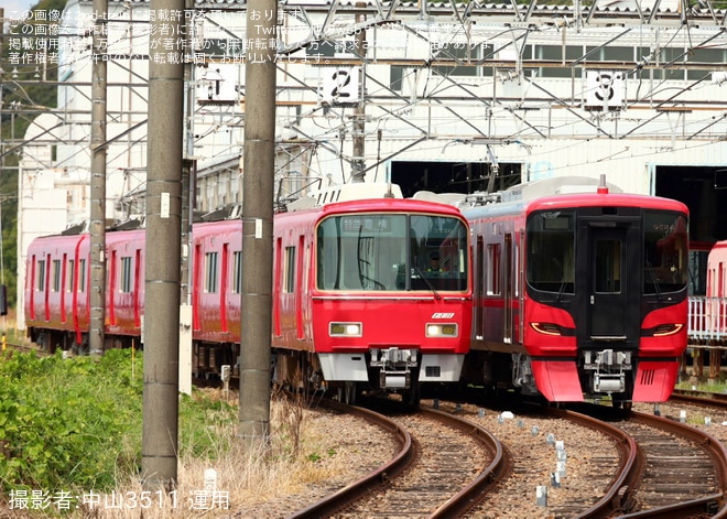 【名鉄】3500系3526F舞木検査場出場試運転 (202509)