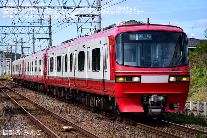 【名鉄】1800系ブツ6による特急河和行