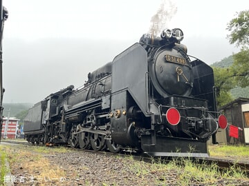 【JR東】脱線したD51-498が水上へ
