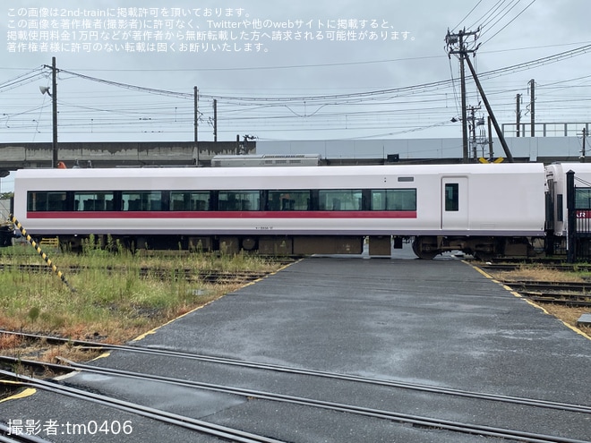 【JR東】E657系K17編成がグリーンレイク色から通常塗装に戻される