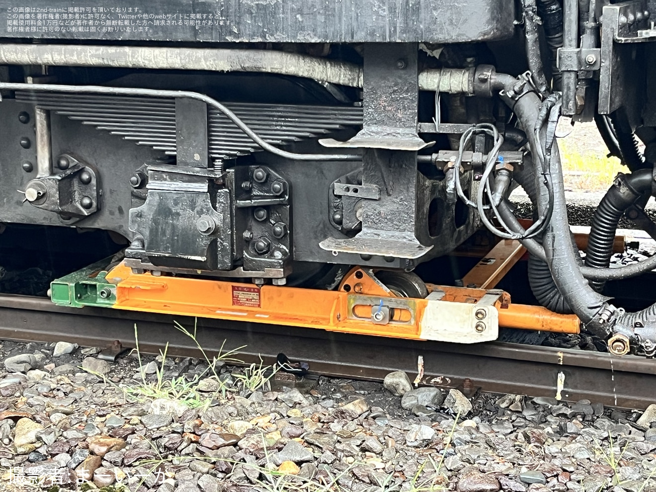 【JR東】脱線したD51-498が水上への拡大写真