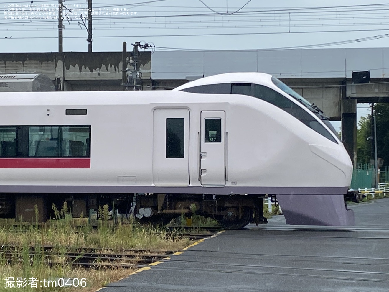 【JR東】E657系K17編成がグリーンレイク色から通常塗装に戻されるの拡大写真