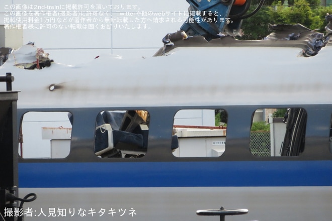 【JR西】500系V3編成の4号車(528-7003)が解体線へ