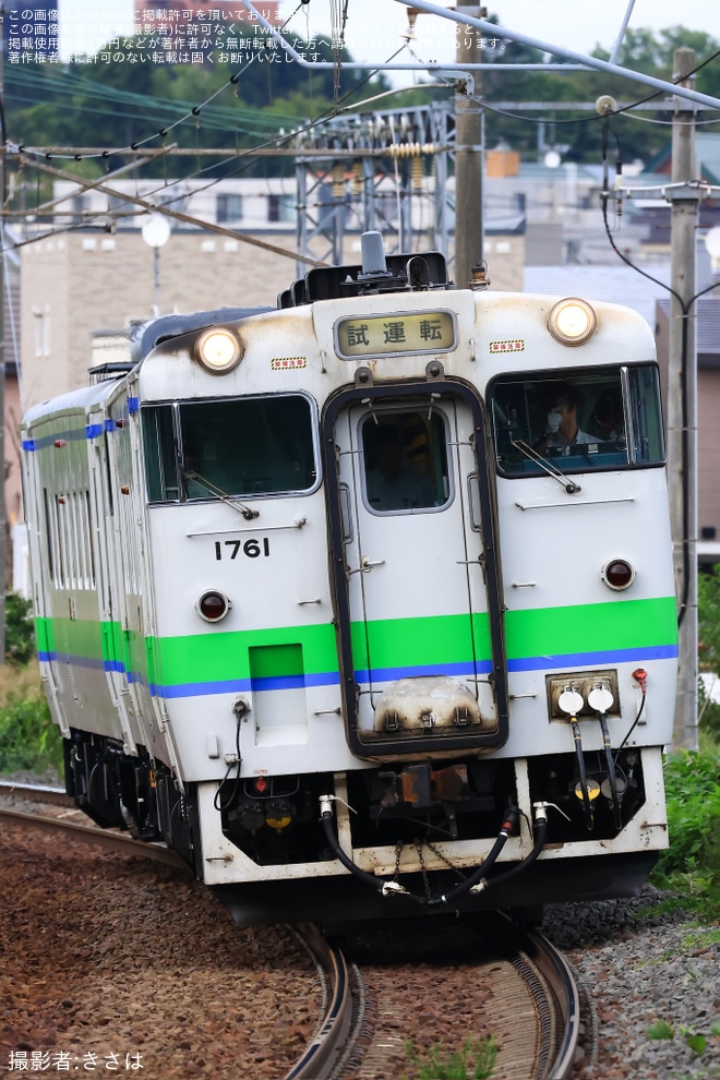 【JR北】キハ40-1761+キハ40-331を使用した本線上での乗務員訓練