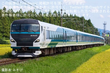 【JR東】 E257系2000番台日光線に約1年ぶり2度目の入線となる日光集約臨