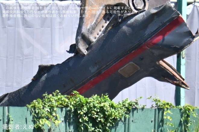 【しな鉄】115系S10編成のモハ114-1162が解体