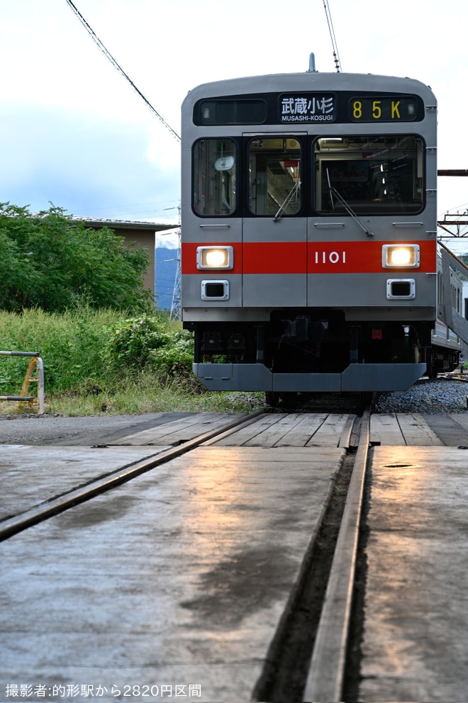 【上田】鉄道ファン有志による1000系1001Fを使用した貸切と撮影会が開催を不明で撮影した写真