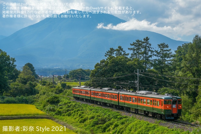 【しな鉄】115系 S3編成 湘南色で行く！軽井沢～妙高高原　往復全線走破の旅！「TIME THE TRIP ニューウエダ」
