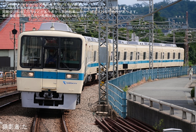【小田急】8000形8252F(8252×6)重要部検査明け試運転