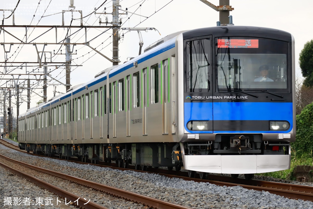 【東武】60000系61607F 津覇車輌入場の拡大写真