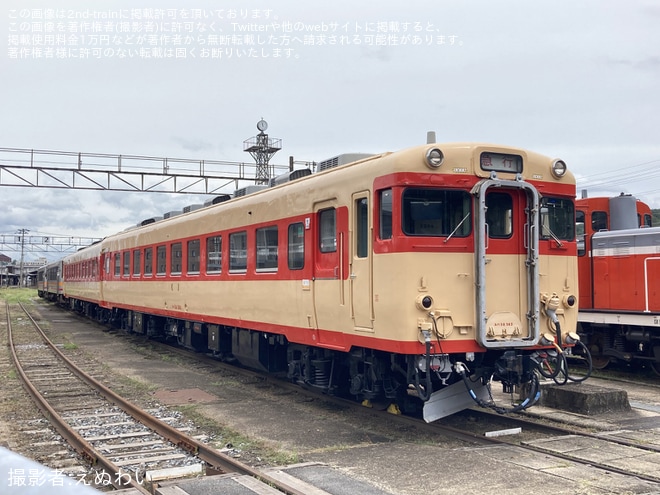 【JR西】津山まなびの鉄道館「キハ28・キハ58形屋外展示」を津山まなびの鉄道館で撮影した写真