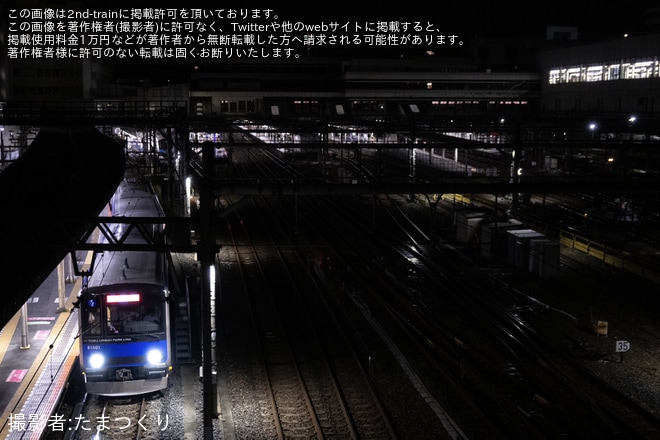 【東武】60000系61501Fが試運転で大宮へ(5両編成60000系大宮初入線）を不明で撮影した写真