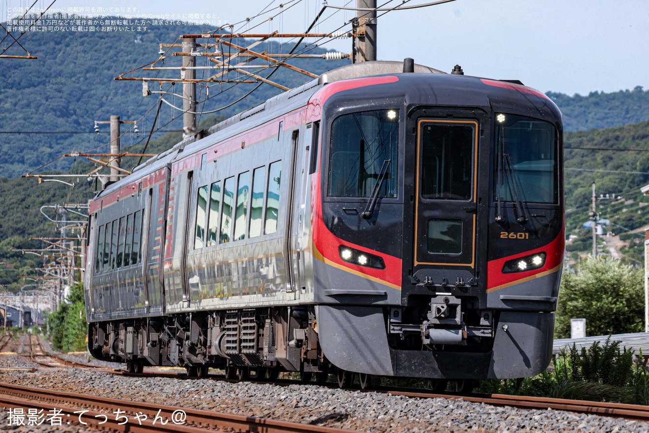 JR四】特急「いしづち号」2600系で代走(この連休がラッピング前