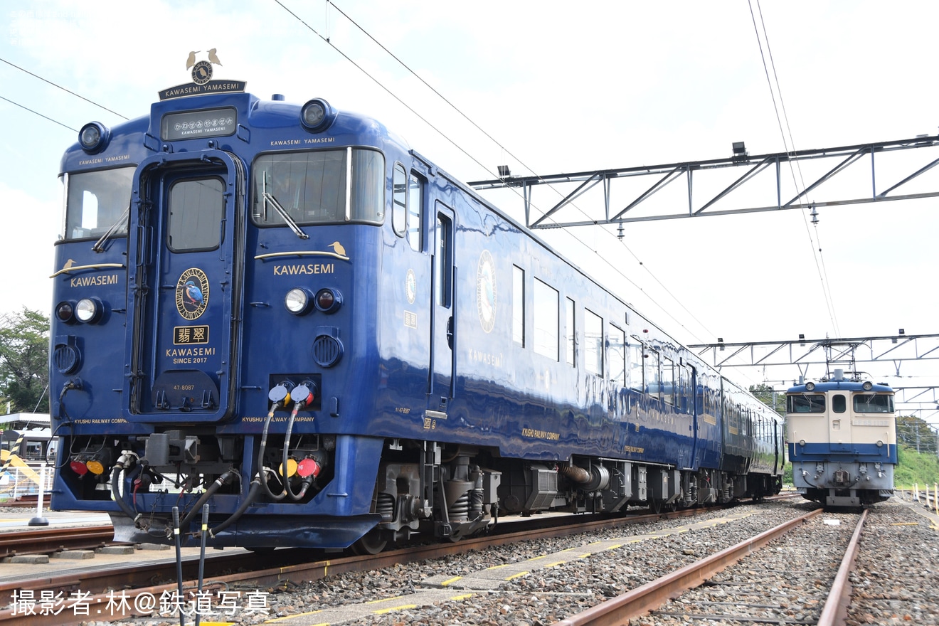 【JR西】京都鉄道博物館 「『かわせみ やませみ』撮影会」開催の拡大写真