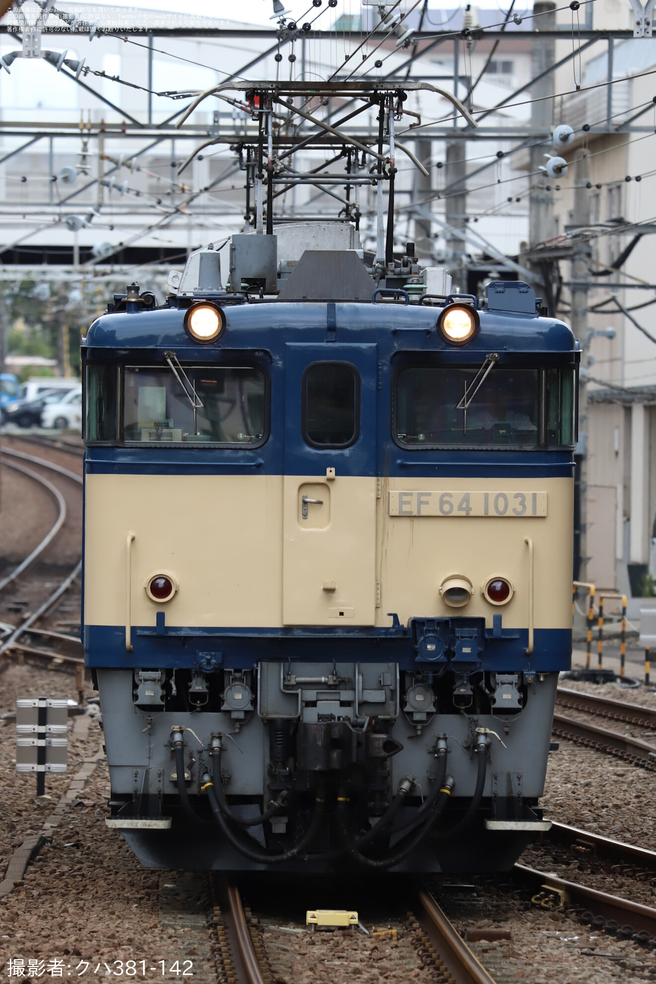 【JR東】EF64-1031が長野から長岡へ返却されるの拡大写真