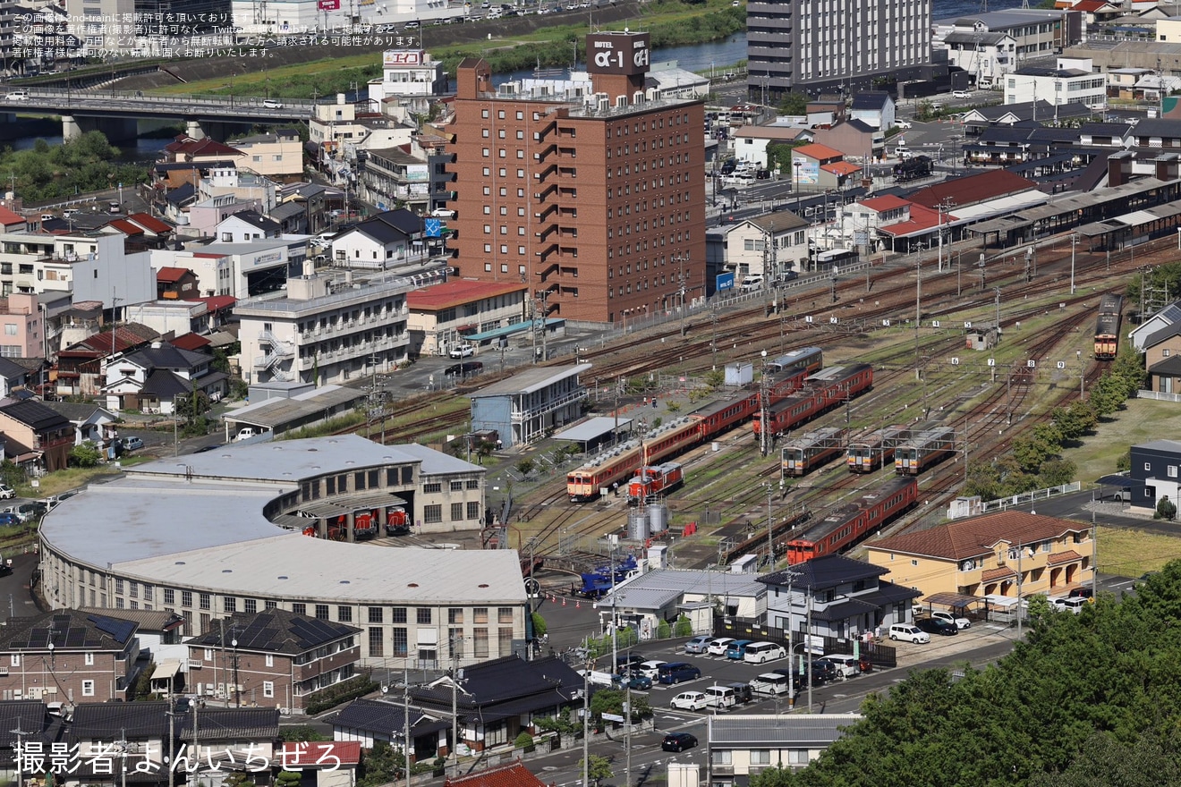【JR西】津山まなびの鉄道館「キハ28・キハ58形屋外展示」で砂丘ヘッドマークもの拡大写真