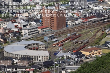 【JR西】津山まなびの鉄道館「キハ28・キハ58形屋外展示」で砂丘ヘッドマークも