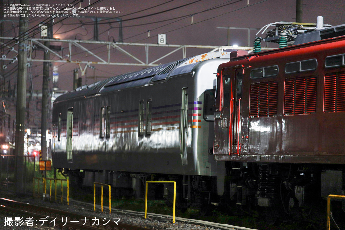 【JR東】EF81-95+EF81-139+カヤ27-501秋田総合車両センターへ廃車配給の拡大写真