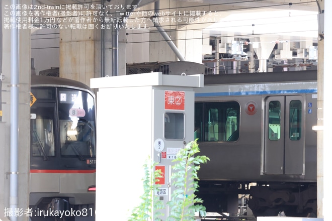 【東急】3000系3112F側面も含めて塗装変更が進行中