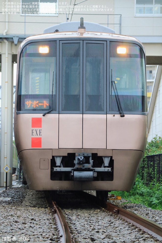 【小田急】小田急ロマンスカー・EXE未更新車 撮影会 in 開成車庫ツアーを不明で撮影した写真