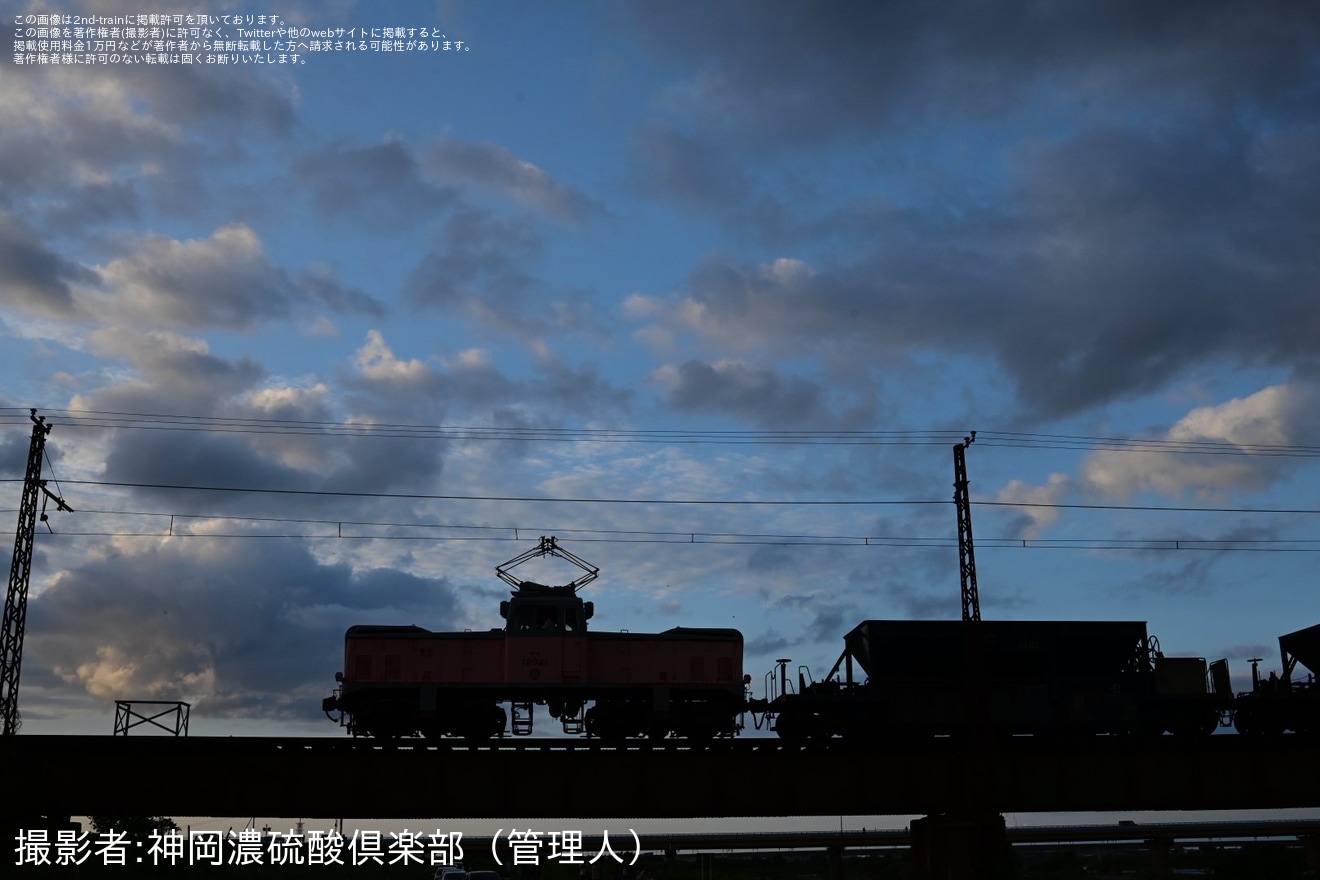 【地鉄】鉄道ファンの有志で富山地方鉄道デキ12021フォトランが実施の拡大写真