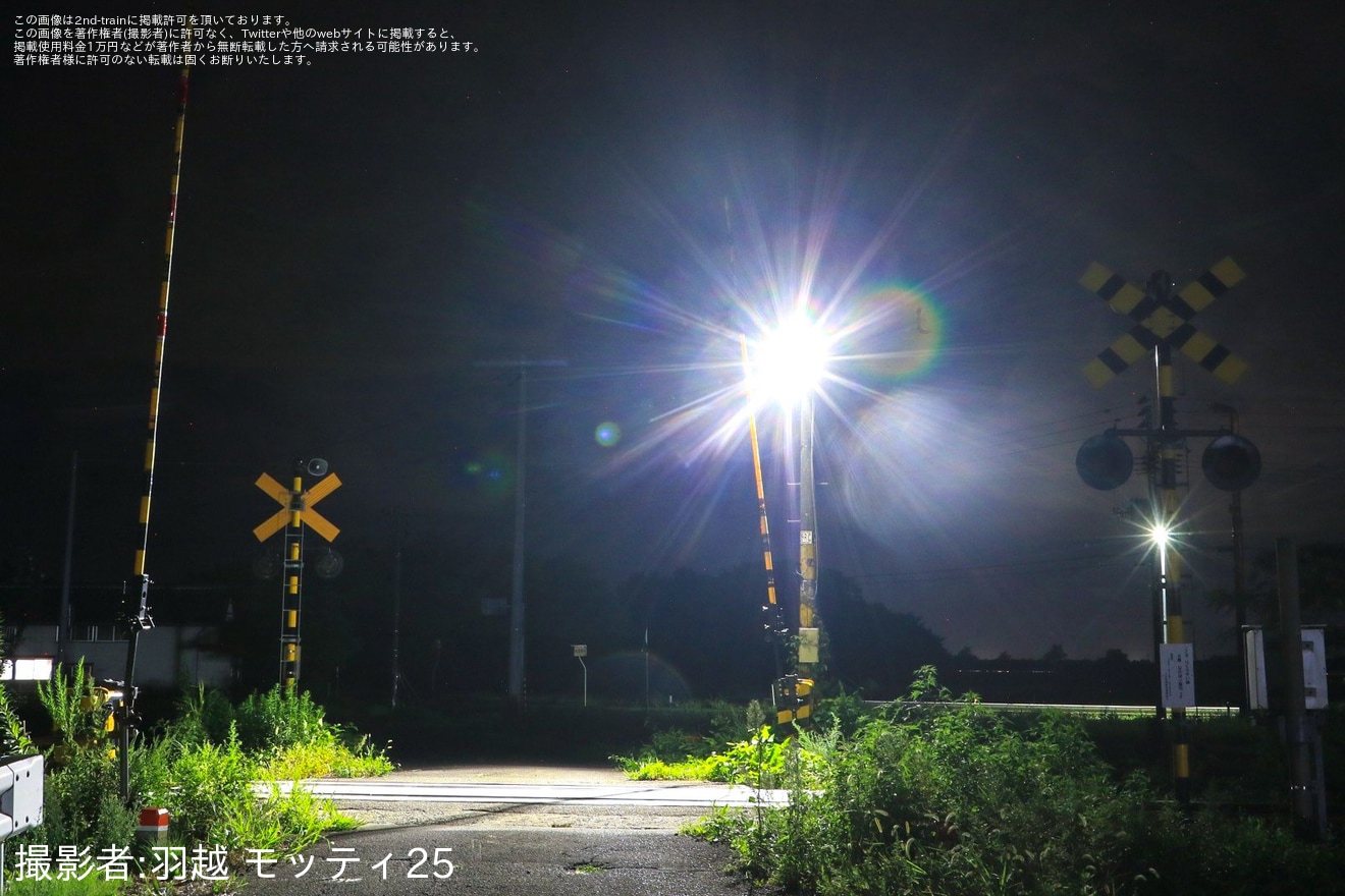 【JR東】陸羽西線高屋駅の撤去されていたレールが復元の拡大写真