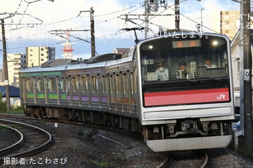 【JR東】団体臨時列車「快速ムーンライトうみかぜ号」運行