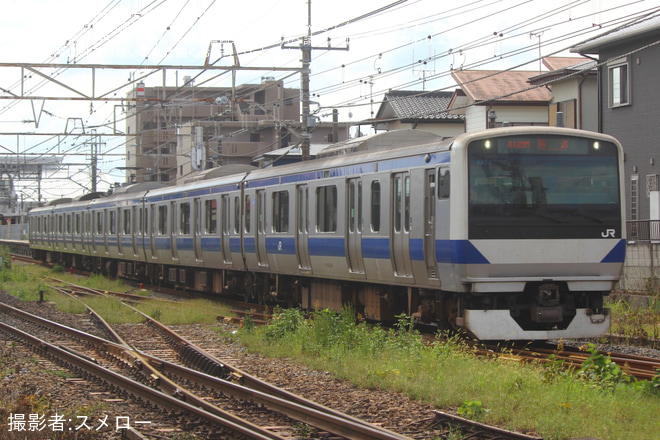 雀宮～宇都宮間で撮影された【JR東】E531系K473編成郡山総合車両センター入場
