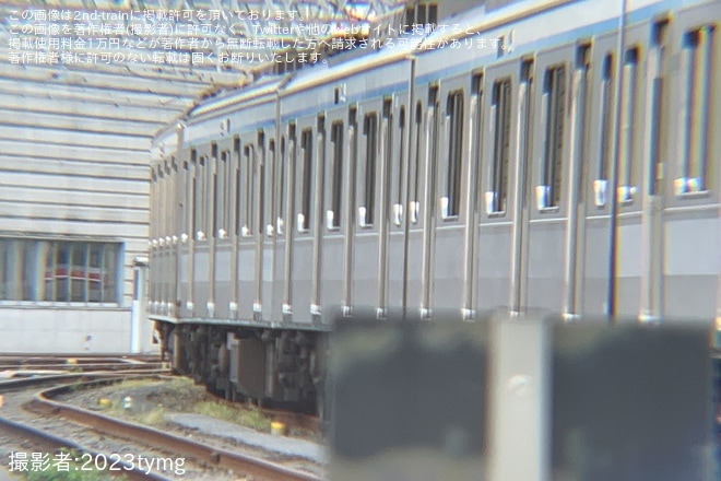 元住吉検車区付近で撮影された【東急】3000系3112Fエクステリアデザイン一新が完了か