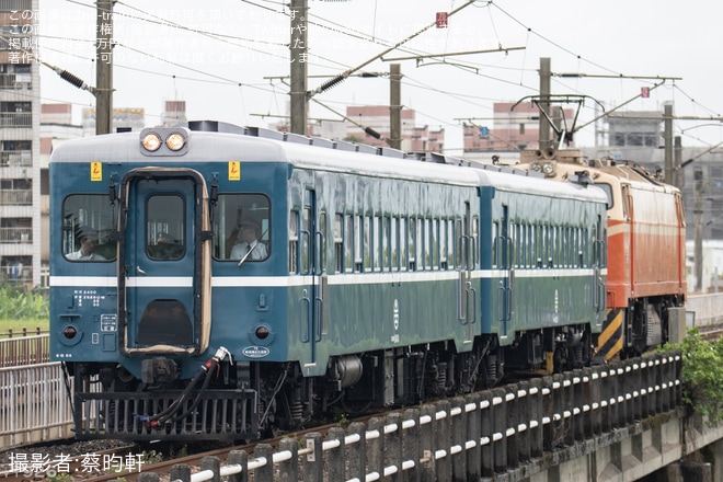【台鐵】DR2404+DR2102が花蓮からE301の牽引で回送