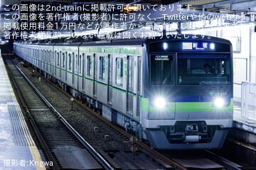 【都営】10-300形10-650Fがダイヤ乱れの影響で急行新宿行きへ充当