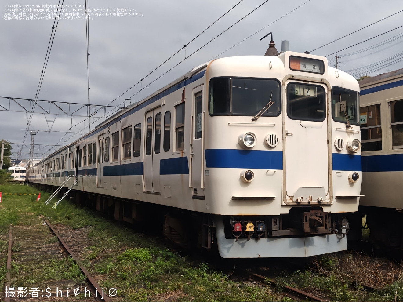 【JR九】「門司港駅415系車両見学会」を開催の拡大写真