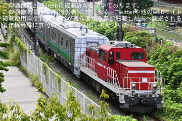 【JR東】HB-E220系(HB-E220-4・HB-E221-4・HB-E222-4)J-TREC横浜事業所出場甲種輸送