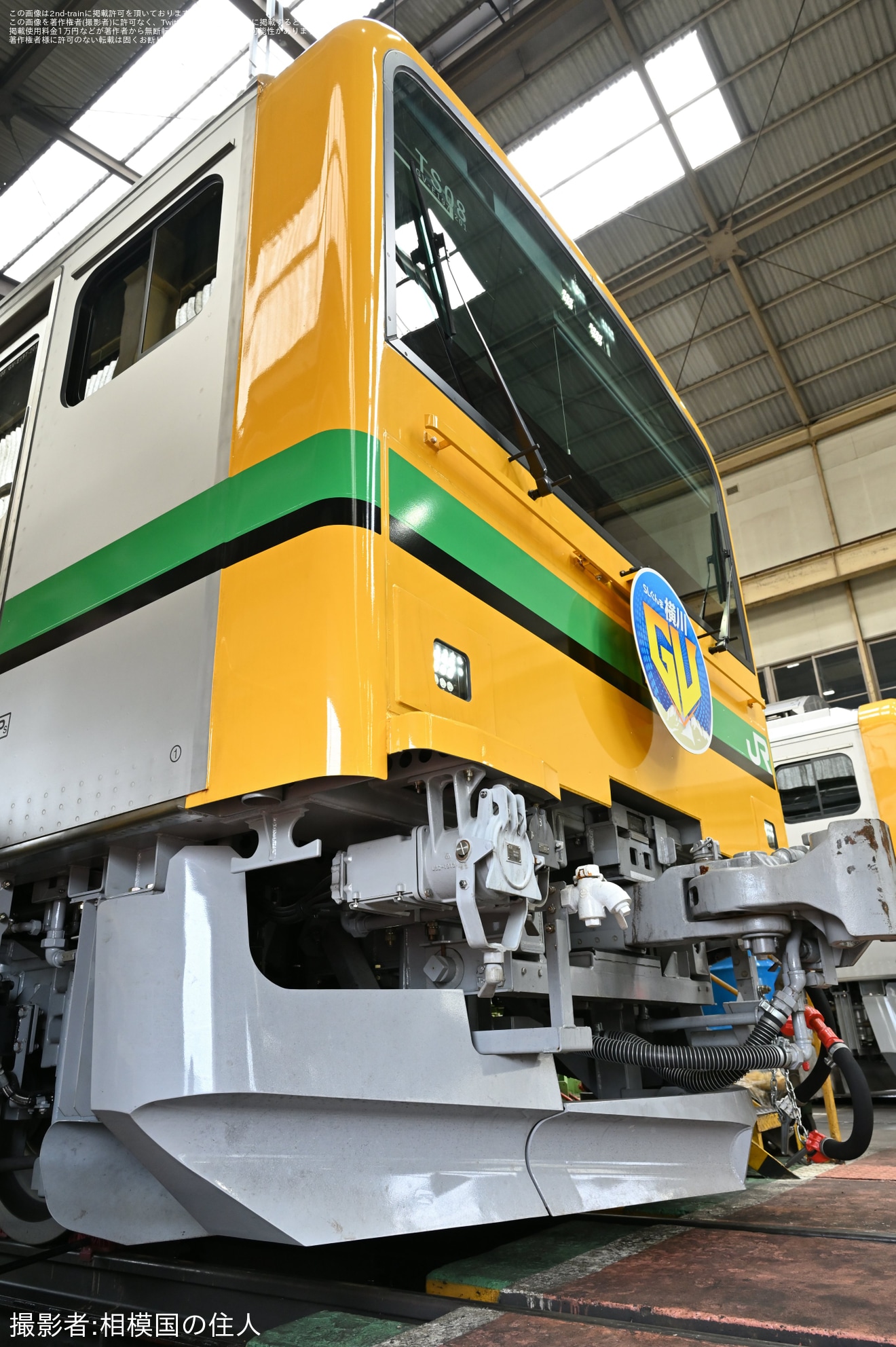 【JR東】ぐんま車両センター「GV-E197系車両見学会」開催の拡大写真