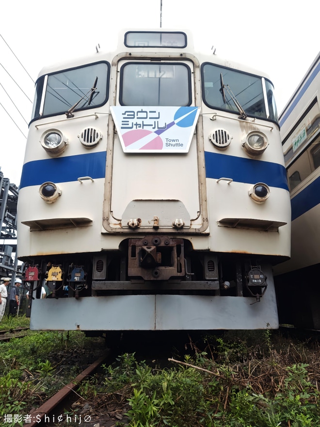 【JR九】「門司港駅415系車両見学会」を開催