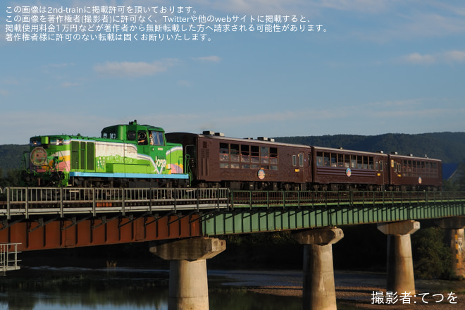 富良野～学田間で撮影された【JR北】2025年度の富良野・美瑛ノロッコ号の運行終了