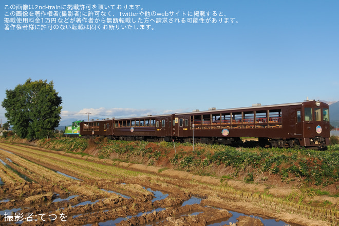 鹿討～学田間で撮影された【JR北】2025年度の富良野・美瑛ノロッコ号の運行終了