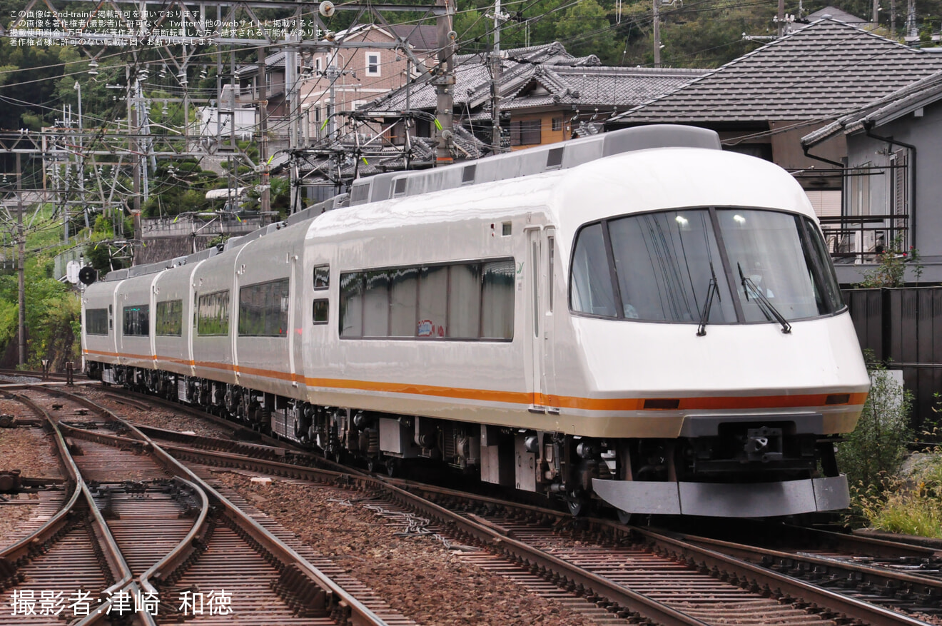 【近鉄】21000系UL01五位堂検修車庫出場試運転(202509)の拡大写真